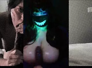 bbw redhead milf huge nipples dildo toy play