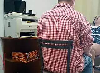 Boss Lady Forces Employee Pussy Lick in Hidden Office Femdom Domination