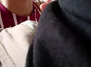 suckin sis hubby cock he films sneaky