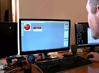 larry fucks me his horny secretary bitch deep