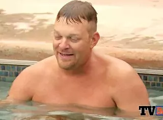 hot tub swingers foreplay turns into group sucking