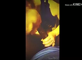 REDHEAD BENT OVER DOGGY TAKES MONSTER BBC DROPPING CUM!