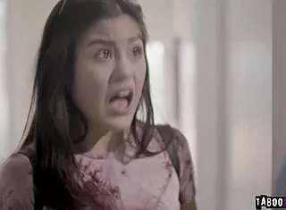 daddy's old cock slams kendra spades' hairy asian pussy after sloppy head!