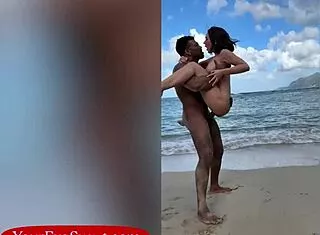 Big Tits Eve Sweet Beach Fucked Hard By BBC Troy Francisco