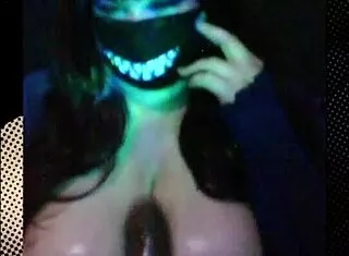 bbw redhead milf huge nipples dildo toy play