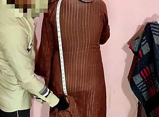 Tailor, you touched my pussy—now fuck this desi bhabhi!