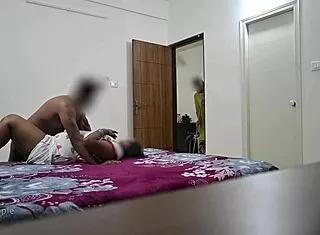 maid caught riding wifes cock hard! 😏🍆