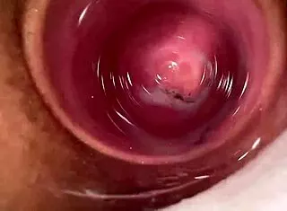 Camera Plunges Deep in Mia's Tight Creamy Pussy