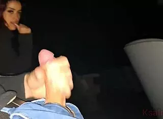 Cuckold Watches Redhead Wife Gulp Stranger Cum In Porn Cinema