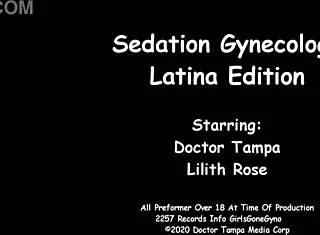 Ever wonder what Lilith Rose does in her latex gyno exam from patient's POV?