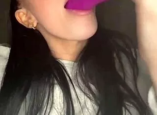 american teen exchange student squirts horny webcam solo