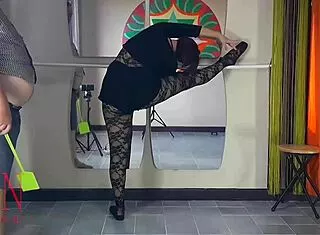 Spank Ballerina Ass Punish Regina Noir