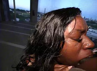random ebony pickup date bends over for creampie big black cock pussy