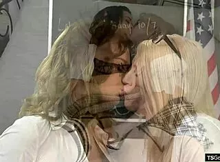 my trans hookup's tight ass takes my cock bareback hard