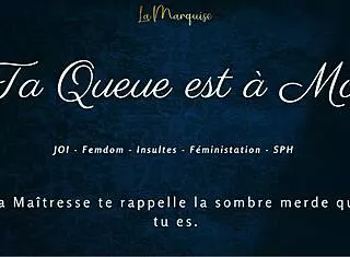 your cock belongs to me french femdom joi dirty talk orgasm instructions