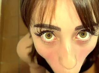 landlord rams wife's slutty best friend babe deep in rough face fuck session