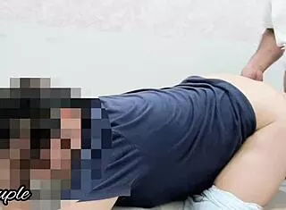 Muslim wife without hijab rides licks squirts creampie in homemade fuck