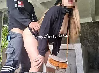 Young Petite Pinay Scandal Fucked Bent Over Public Cemetery Doggystyle