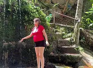 exotic colombian babysitter's big ass milked by tiny dude lost in magic forest?