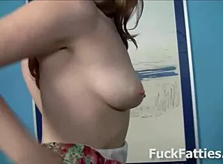 plump blonde bbw deepthroats cock and gulps huge load