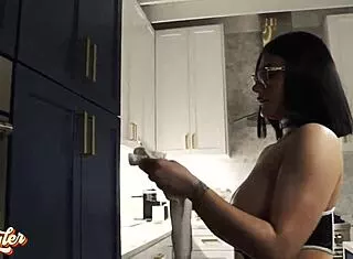 ever given your sexy maid such a massive throbbing tip?