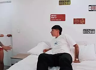 Nurse esteban gamboa rides cock and gives creampie medicine in hospital room