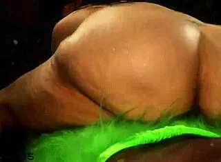 Christmas Elf Latina Deepthroats Bodybuilder Rides Doggystyle Interracial