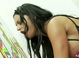 Huge Boobs Kerry Louise Gloryhole SUCK And FUCK In Heels