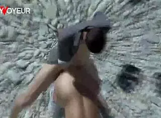 Curvy Milf Voyeur Beach Head And Rear Action Publicly