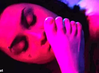 acidalia's first bisexual foot worship lick toes barefoot fetish