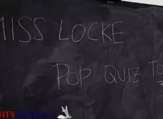 Cheating student bends redhead teacher sophie locke over for doggystyle pounding
