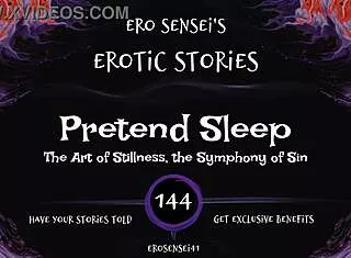 feign sleep while i tease your pussy erotic audio eses144 😴💋