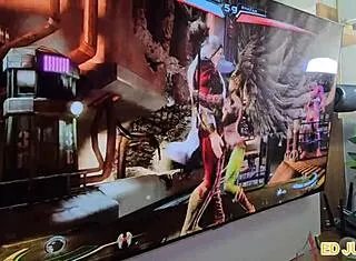 hot gamer girl quits vidya to ride bareback bbc creampie