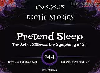 feign sleep while i tease your pussy erotic audio eses144 😴💋