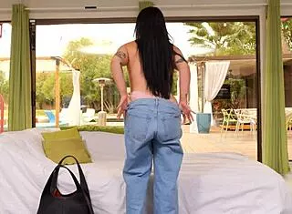 thick curvy latina teases tight wet pussy before wild first time fucking ride