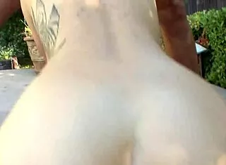 Kinky Outdoor Anal Toys and Ass Licking Closeups