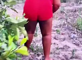 Evangelical Neighbor Grabs Fruits In Sexy Lingerie Tease