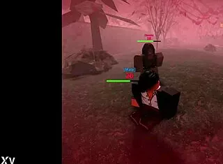 lost roblox fight twice now riding for creampie sex game 😩💦