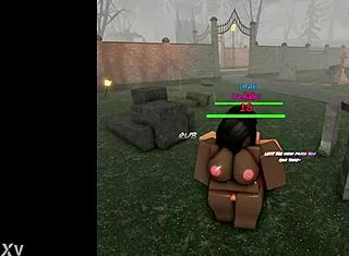lost roblox fight twice now riding for creampie sex game 😩💦