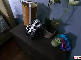 Sniffing Stepmom's Panties Gets Me Caught