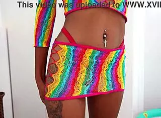 Slim Brazilian Karina Rose DPs Gaping Ass with 4 Monster BBCs ATM