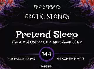 feign sleep while i tease your pussy erotic audio eses144 😴💋