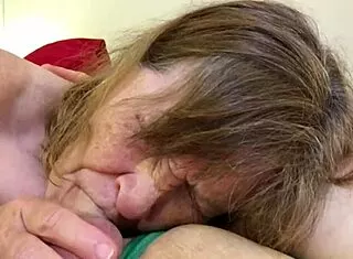 Granny Carmen Claus Loves Deepthroating Elf Cock!