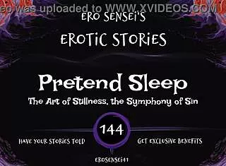 feign sleep while i tease your pussy erotic audio eses144 😴💋