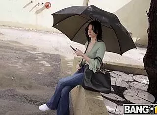 FUTURE STRIPPER MERCEDES MAC KABY SNOW RIDES COCK WILD!