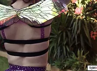lena moon's busty cock tempts fairy friend