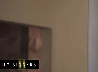 Aidra Fox Catches Stepbro Jake Adams with Panties and Drains His Cock