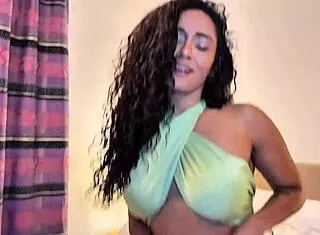 roommate spied on me teasing then fucked me like a slut in sheer red lingerie!