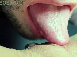 her naughty tongue dives deep into that wet pussy