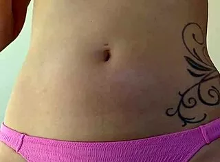 Whoa, rubbing suncream all over those tits while sunbathing publicly!